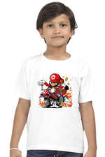Mario Kid's T-Shirt White