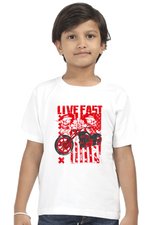 Bike Kid's T-Shirt White