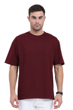 Maroon Oversized T-Shirt