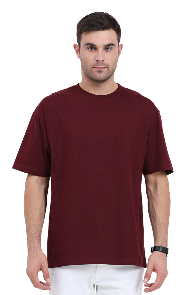Maroon Oversized T-Shirt