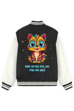 Paw Varsity Jacket Black