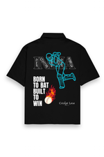 Cricket Oversized Shirt Black