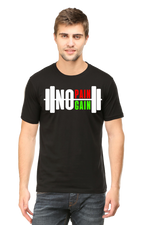 No Gain Half Sleeve T-Shirt Black