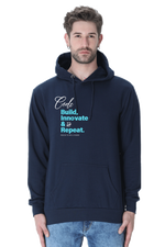 Coder Casual Hoodie Navy Blue