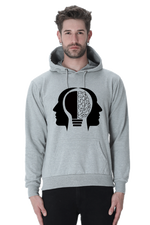Memory Casual Hoodie Grey Melange