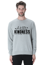 A Little Kindness Casual Sweatshirt Grey Melange