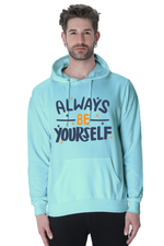 Always be yourself Casual Hoodie Mint