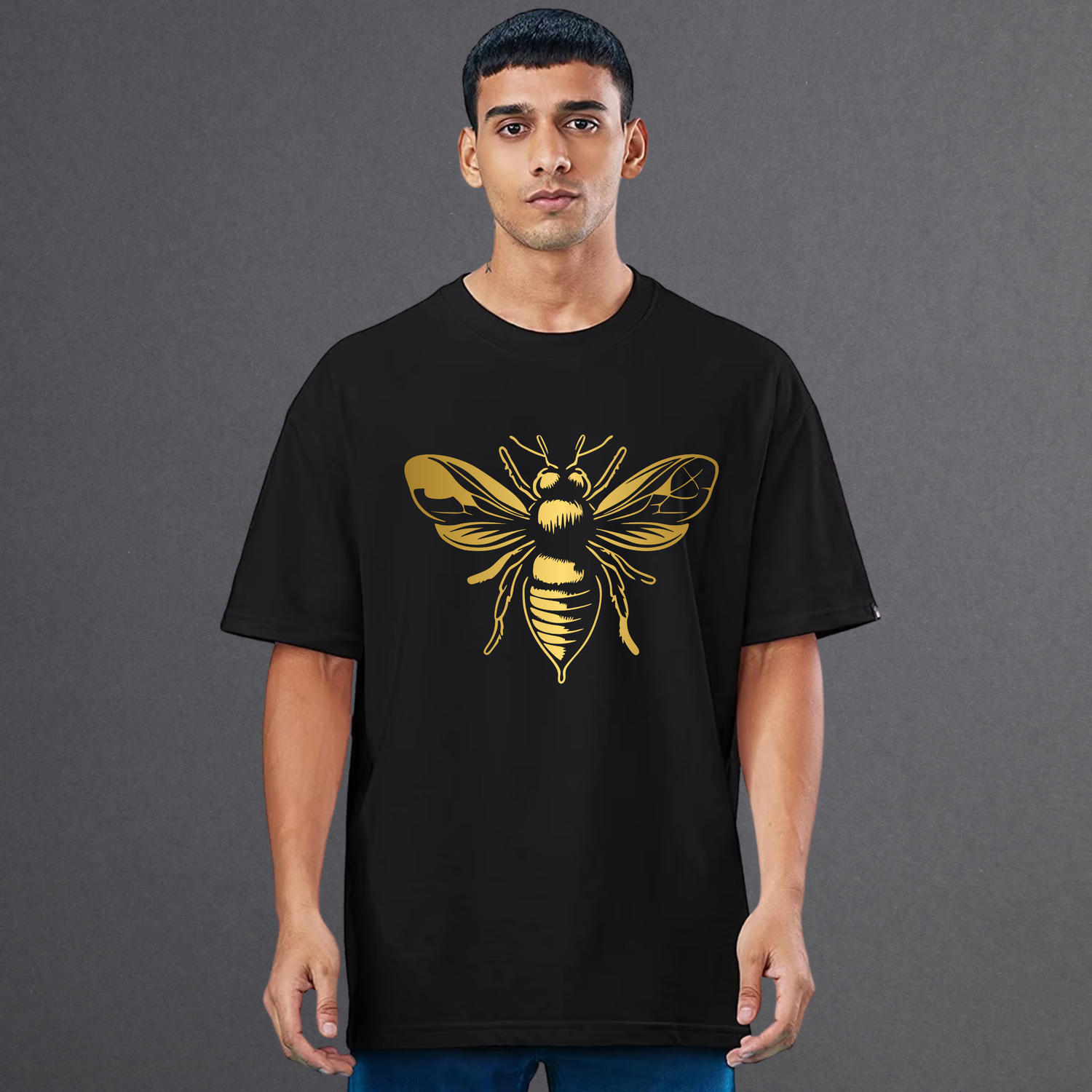 Golden Bee Unisex Oversized T-Shirt