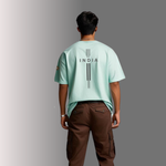 India Oversized T-Shirt Mint