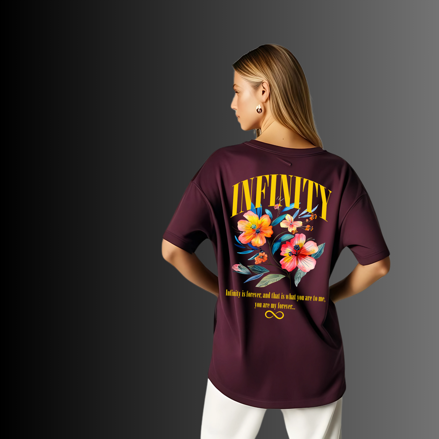 Infinity Terry Oversized T-Shirt