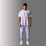 Lavender Oversized T-Shirt and Jogger XS