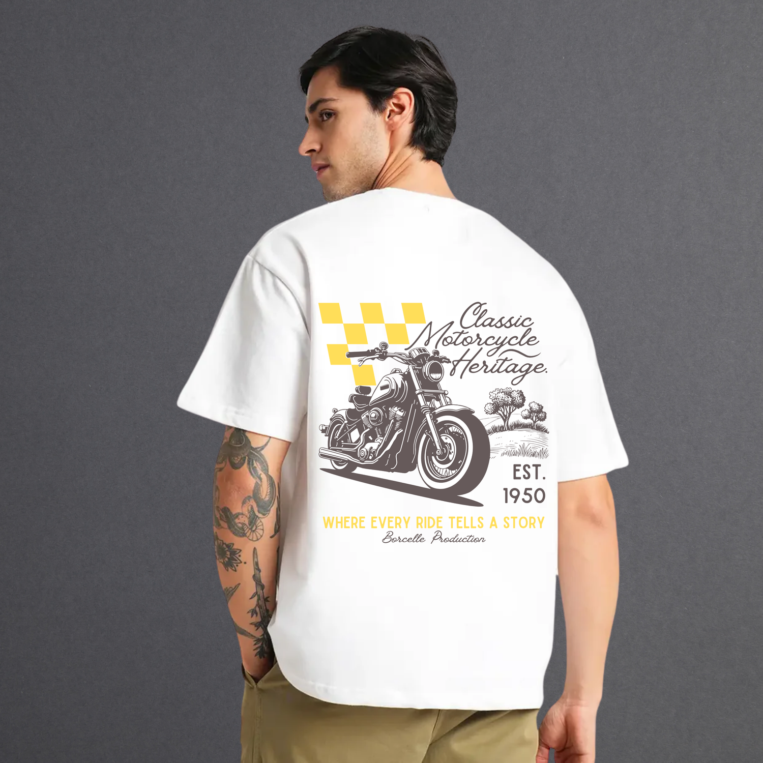 MotorCycle Oversized T-Shirt