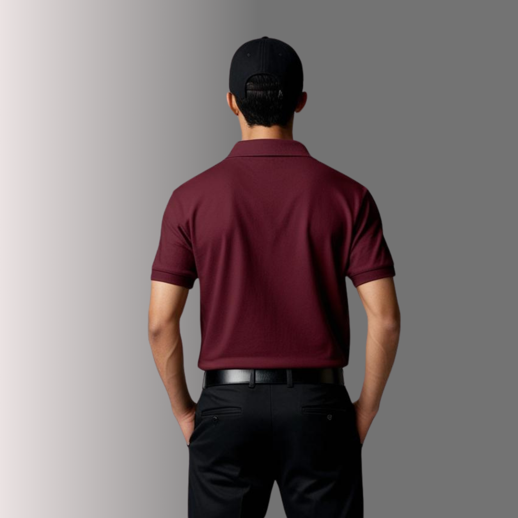 Marron Polo T-Shirt