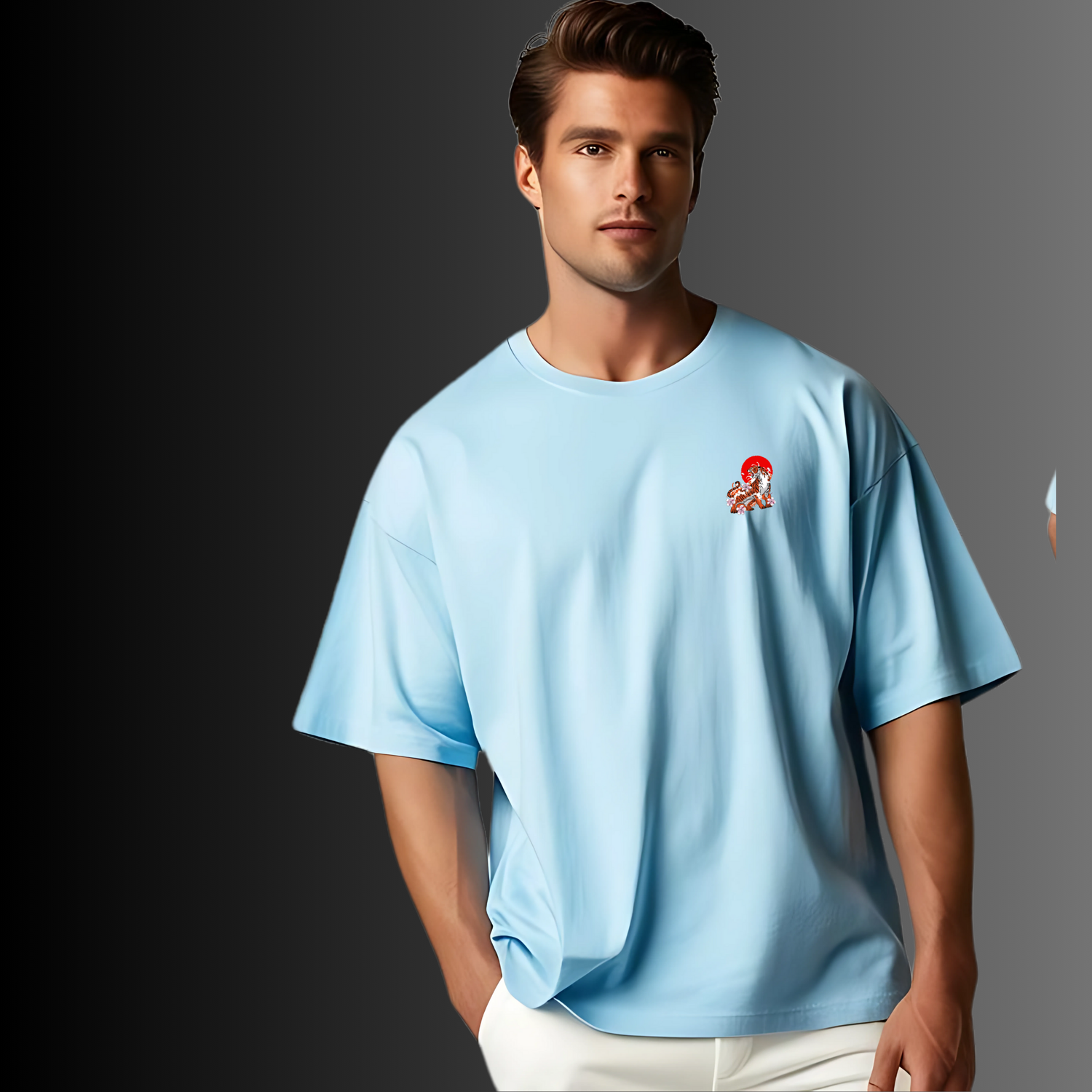 Tiger Terry Oversized T-Shirt