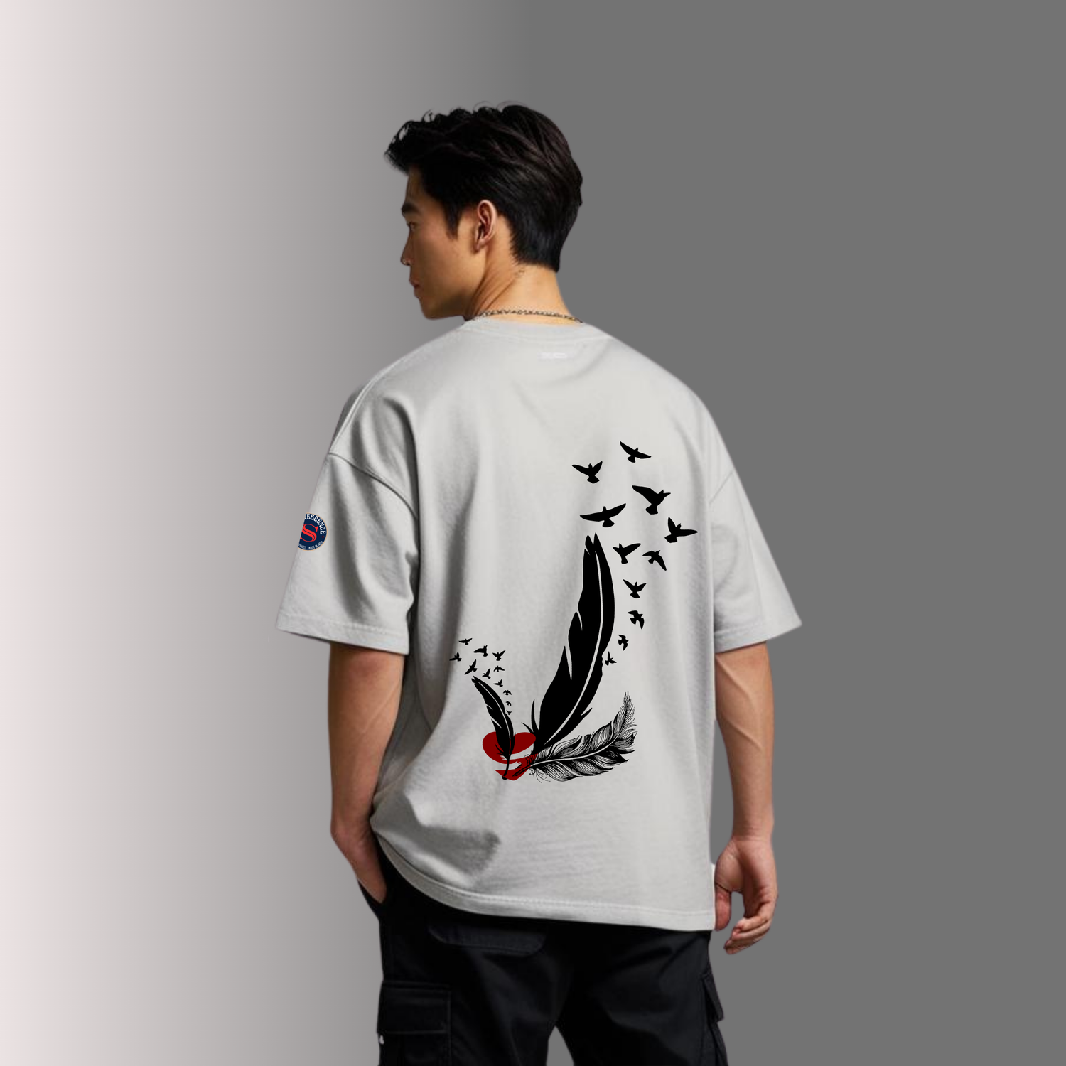 Warm Hearts Oversized T-Shirt