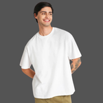 White Terry Oversized T-Shirt