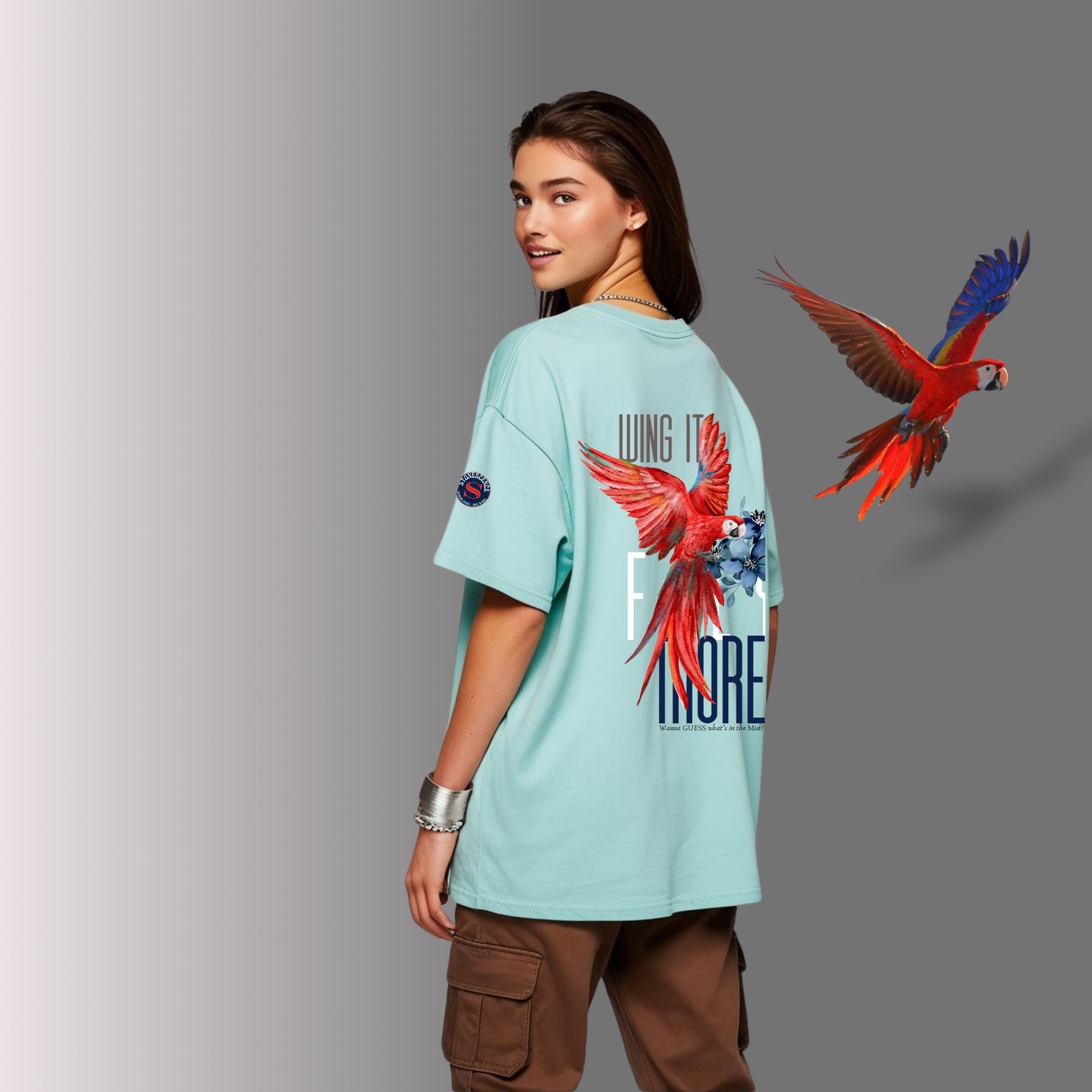 Wing it Oversized T-Shirt