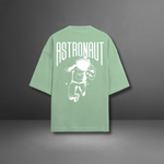 Astronaut Glow in the Dark Terry Oversized T-Shirt Jade