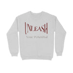 Unleash Unisex Sweatshirt Melange Grey