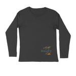 Very Hungry Men's Full Sleeve Round Neck T-Shirt Black