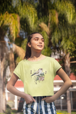 Key.key Crop Top Butter Yellow