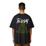 Teddy Line Oversized T-Shirt Black