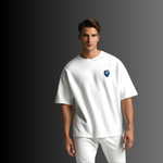 Wolf Terry Oversized T-Shirt White
