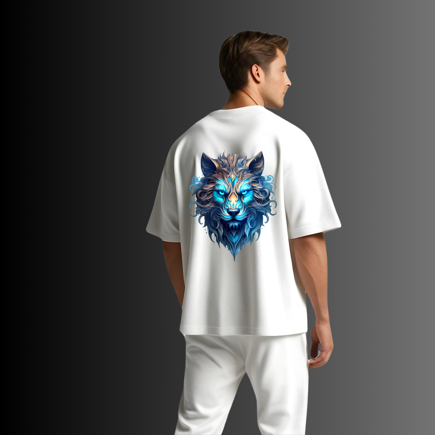 Wolf Terry Oversized T-Shirt