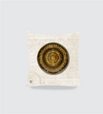 Gold and Letter Cushion Cover 16x16