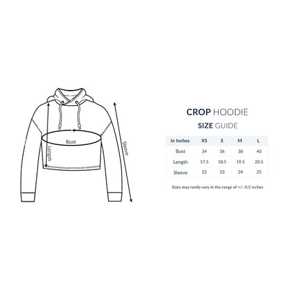 Crystal Boat Women's Crop Hoodie