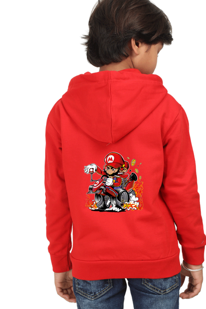 Mar Kids Hoodie Red