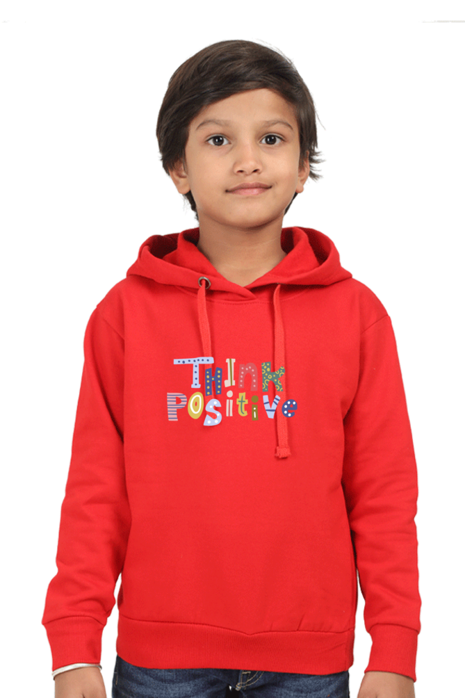 Think Positive Kids Hoodie