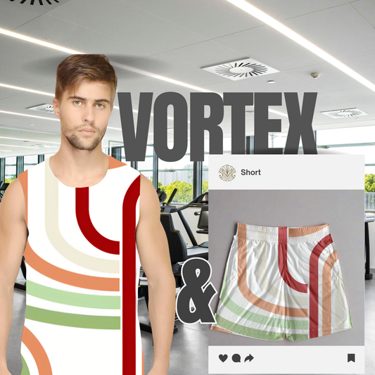 Stonescence Vortex Activewear Vest & Shorts