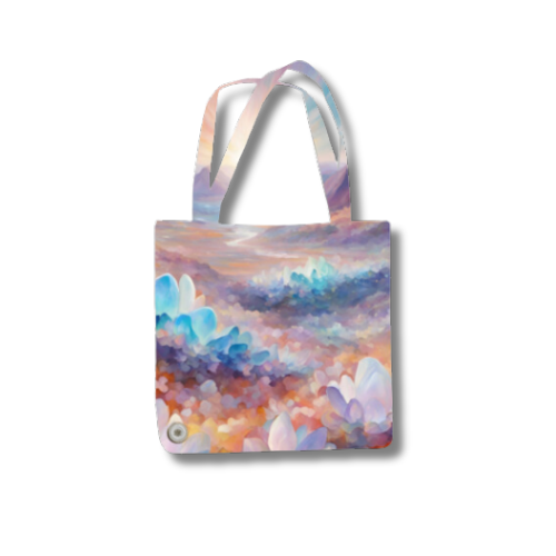 Opal Valley Tote Bag with Zipper Standard