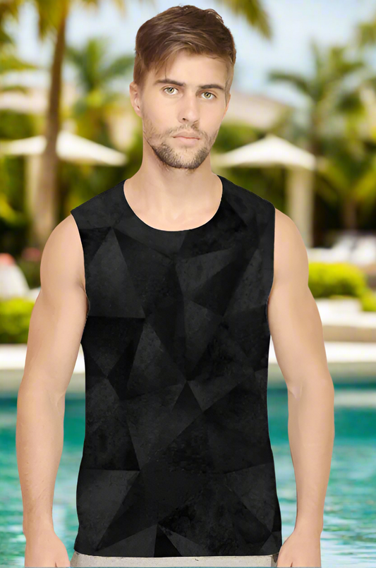 Pattern Art Black Gaze Men’s Vest