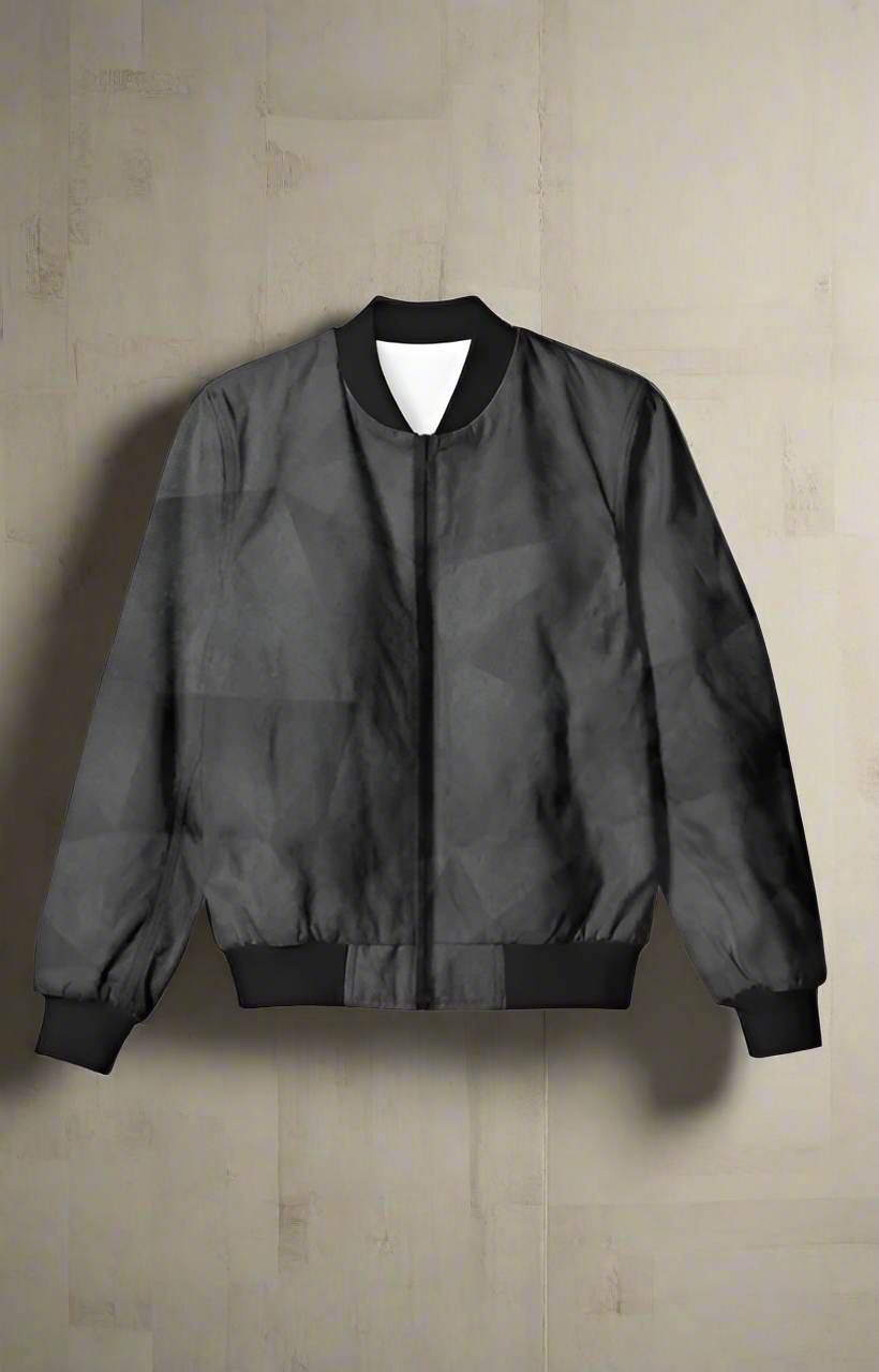 Black Gaze Unisex Bomber Jacket