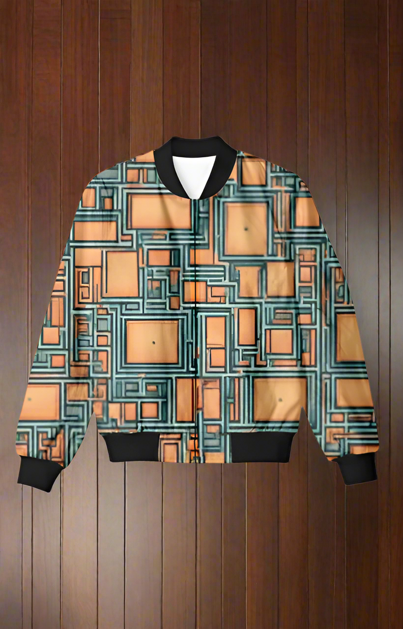 Circuit Unisex Bomber Jacket