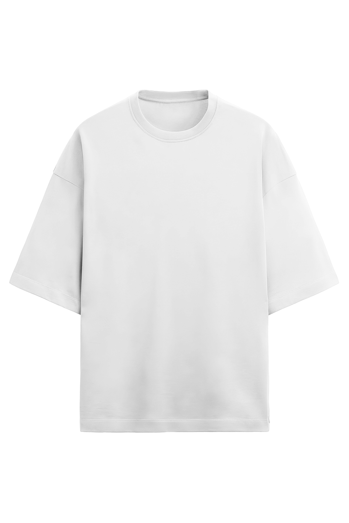 White Terry T-Shirt and Shorts Set
