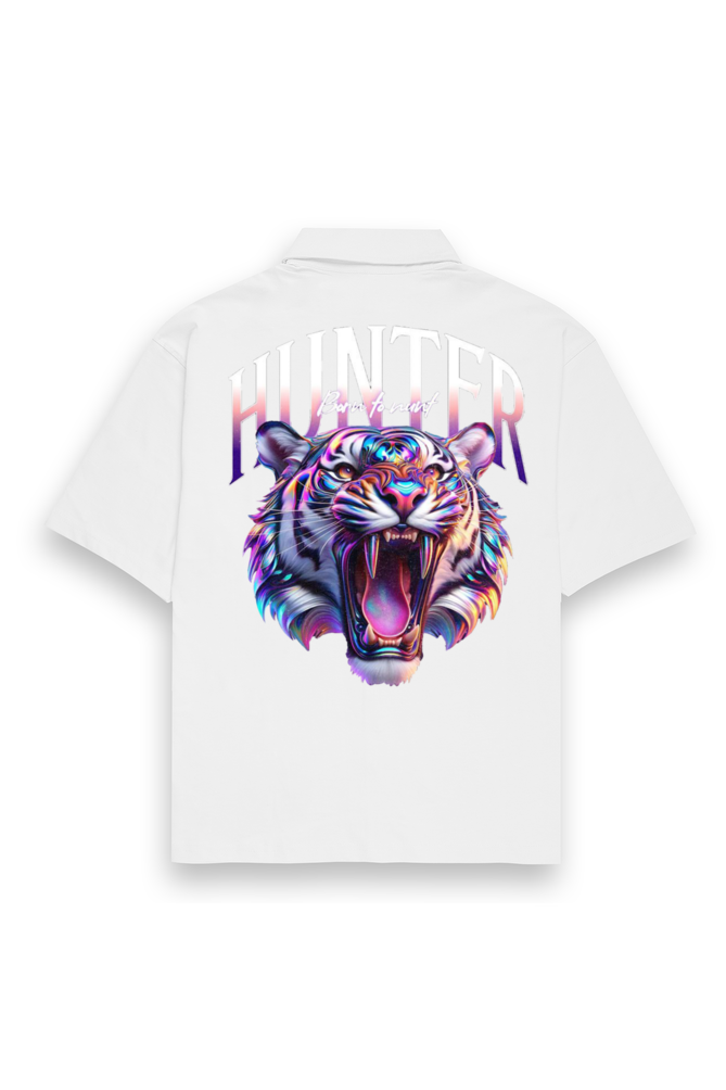 Hunter Oversized Cotton Shirt White