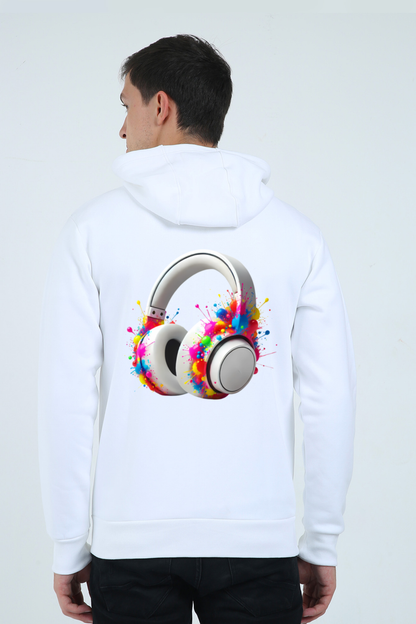 Headphone Unisex Zipped Hoodie