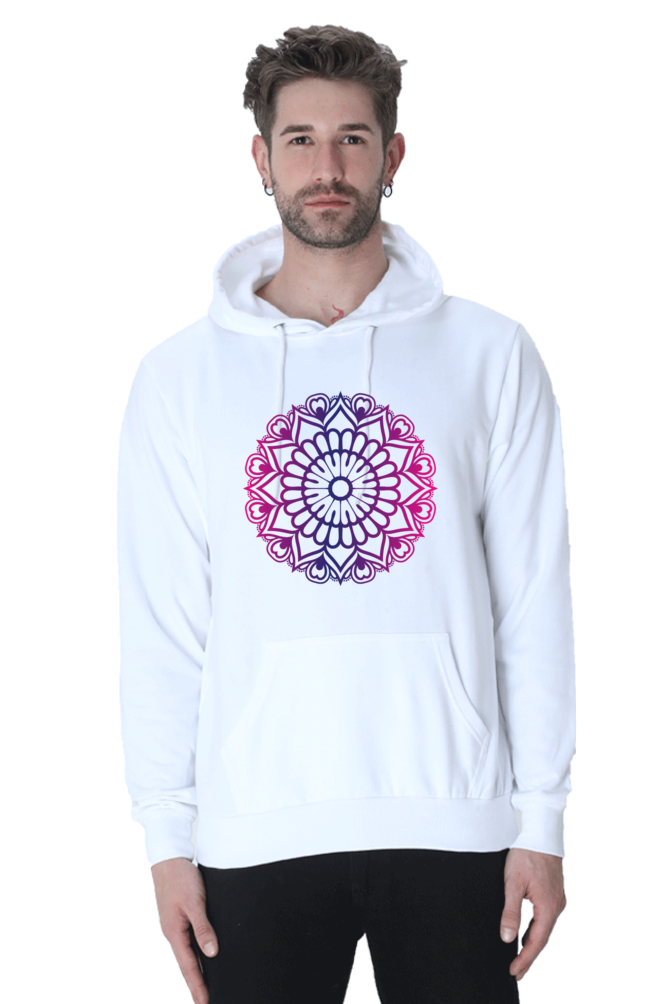 Purple Mandala Unisex Casual Hoodie