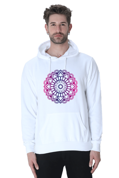 Purple Mandala Unisex Casual Hoodie