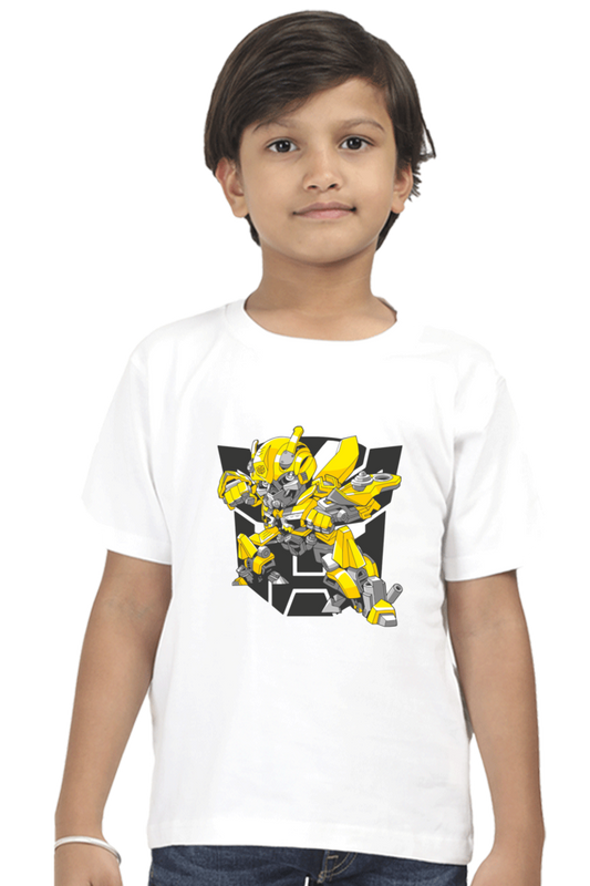 Transformer Kids T-Shirt White