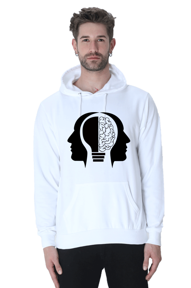 Memory Casual Hoodie White