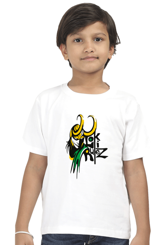 Rulez Kids T-Shirt White