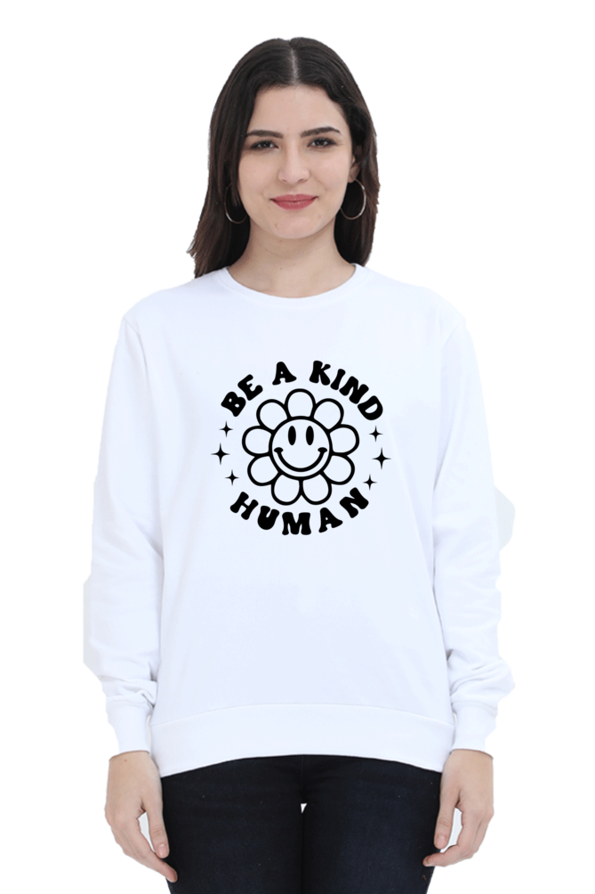 Be a Kind Human Casual Sweatshirt