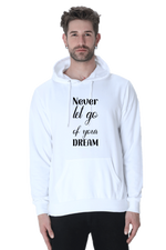 Never let go Casual Hoodie White