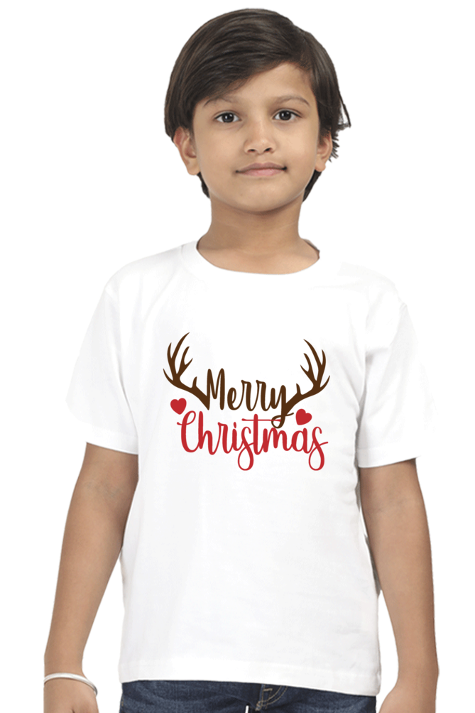 Merry Christmas Kid's Half Sleeve T-Shirt