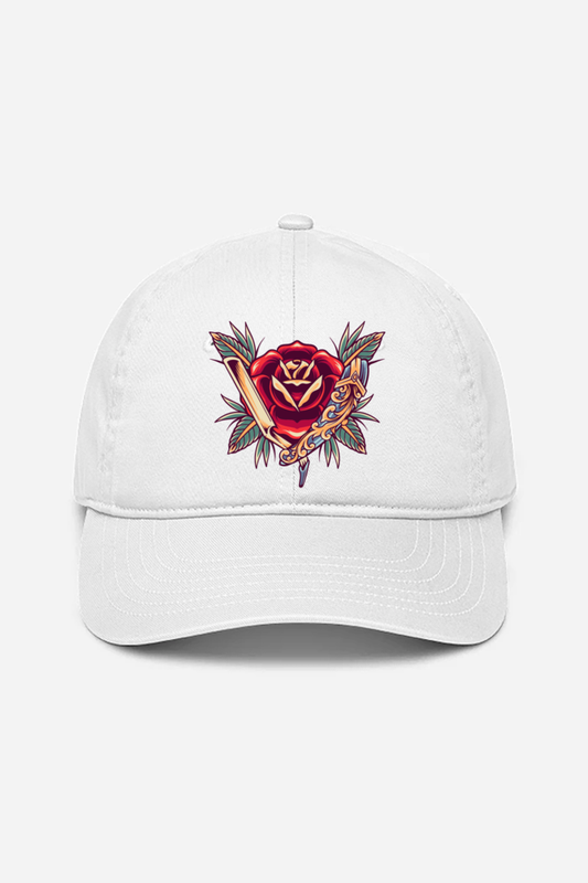 Royal Rose Unisex Cap White Standard