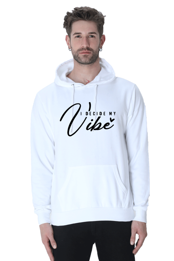 I decide my Vibe Casual Hoodie White